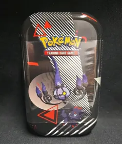 Pokemon Black Bolt & White Flare Unova Mini Tin Chandelure and Zorua New Sealed - Image 1