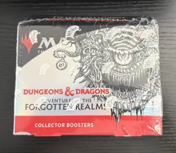WOTC MTG DND Adventures in the Forgotten Realms Sealed Collector Booster Box 630509982721 - Image 1