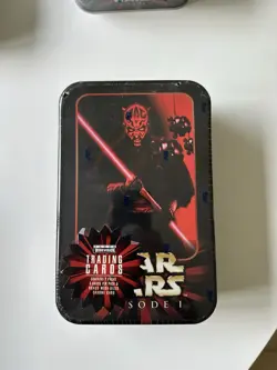 LOT OF 5 - Topps STAR WARS EPISODE 1 Trading Card Tins - FACTORY SEALED - Image 3