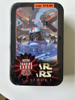 LOT OF 5 - Topps STAR WARS EPISODE 1 Trading Card Tins - FACTORY SEALED - Image 4