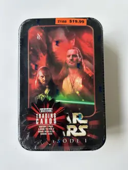 LOT OF 5 - Topps STAR WARS EPISODE 1 Trading Card Tins - FACTORY SEALED - Image 5