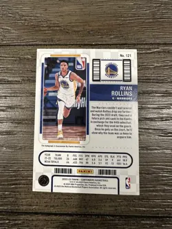 2022-23 Contenders Rookie Ticket On Card Auto Ryan Rollins #121 - Image 3