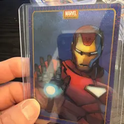 Iron Man Lenticular Hologram 2025 Panini Marvel Anthology L3 Tony Stark Avengers - Image 2