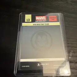 Iron Man Lenticular Hologram 2025 Panini Marvel Anthology L3 Tony Stark Avengers - Image 3