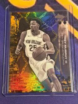 2025 Topps Chrome Cactus Jack Trey Murphy #58 Gold Refractor /50 - Image 1
