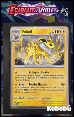 Carte Pokemon Voltali SVP169 FR Promo Ecarlate Et Violet - Image 1