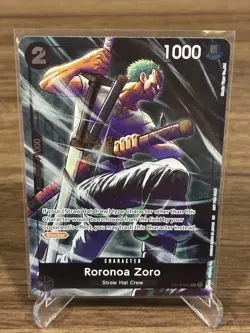 One Piece TCG Roronoa Zoro Dash Pack Alt Art (OP15-094) (English) - Image 1