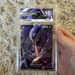 Zoro Juurou ST18-004 SP Parallel Legacy of the Master ONE PIECE Card ACE 10 - Image 1