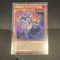 Yu-Gi-Oh! Aleister the Reminiscent CORI-en015 Secret Rare 1st Ed - Image 2