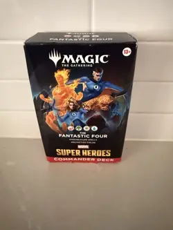 Magic: The Gathering Marvel Super Heroes Fantastic Four Commander Deck 100 - Image 1