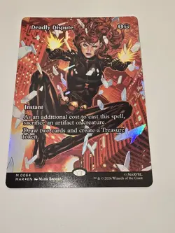 Deadly Dispute (Borderless) Marvel Universe Eternal-Legal Foil - Image 1