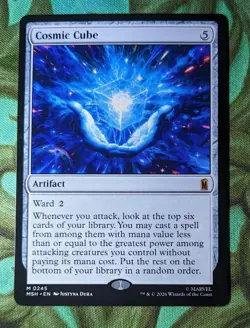 x1 NM - Cosmic Cube (0245) Marvel Super Heroes MTG - Image 1