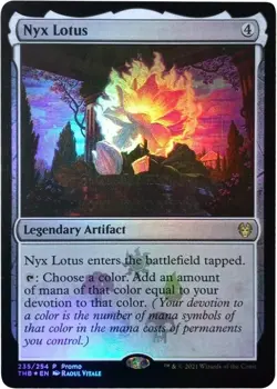Nyx Lotus #235 *Foil* (NM) Media Promos (MEDIA) MTG - Image 1