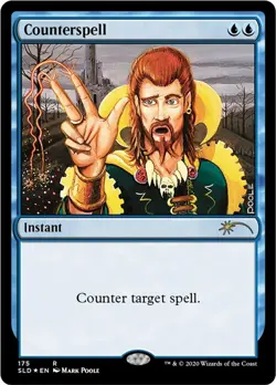 Counterspell #175 *Foil* (LP) Secret Lair Drop Series (SLD) MTG - Image 1