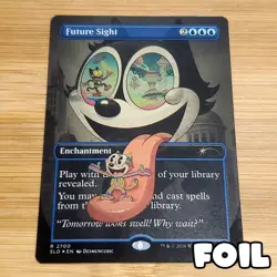 Future Sight, Foil, Felix the Cat Secret Lair 2700, Magic MTG NM - Image 1