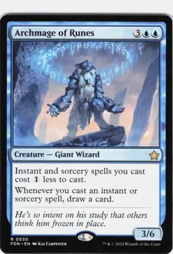 Archmage of Runes #30 Foundations Regular Rare - Image 1