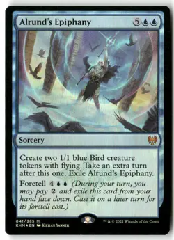 Kaldheim #41 Alrund's Epiphany Foil - Image 1