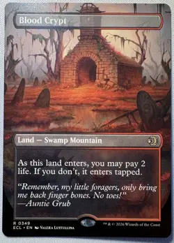 Blood Crypt (Borderless) Lorwyn Eclipsed NM - Image 1