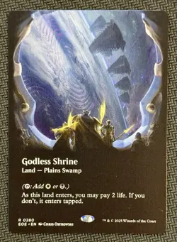 Godless Shrine (Borderless) Edge of Eternities Regular - Image 1