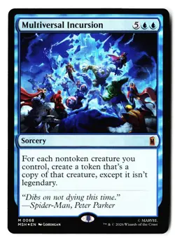 Multiversal Incursion 68 Mythic Marvel Super Heroes Magic: The Gathering Foil - Image 1