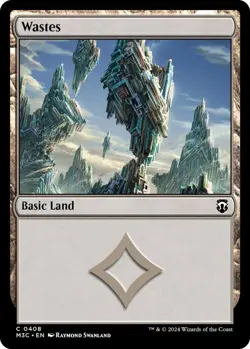 NM Wastes, MGT, Modern Horizons 3, Magic the Gathering, 408 - Image 1