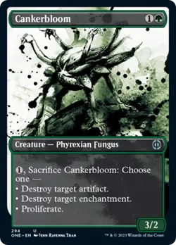 Cankerbloom (Showcase) #294 *Foil* (NM) Phyrexia: All Will Be One MTG - Image 1