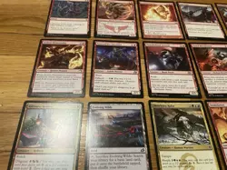 Red MTG Cards Lot Rare, Foil, Land, And More Magic The Gathering Cards! - Image 4