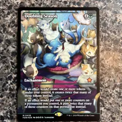 Doubling Season Foundations Mythic Showcase Foil Magic The Gathering - Image 1