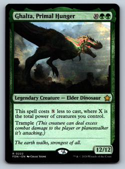Ghalta, Primal Hunger - Foundations - MTG - Image 1