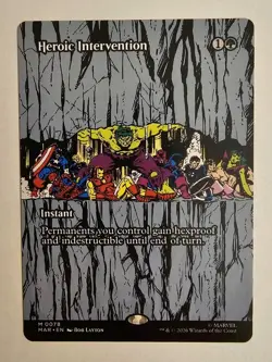Heroic Intervention (0078) (Borderless) Marvel Universe Eternal-Legal Regular - Image 1
