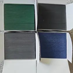 Fallout Magic the Gathering 4 Deck Set Including Ultra Pro Boxes, Open, Sleeved - Image 2