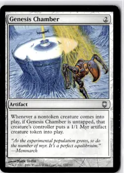 Genesis Chamber 122 Uncommon Darksteel Magic: The Gathering Near Mint - Image 1
