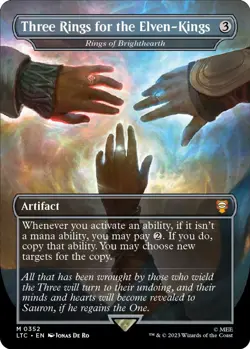 Three Rings for the Elven-Kings - Rings of Brighthearth #352 *Foil* (LP) Comm... - Image 1