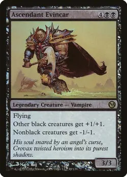 Ascendant Evincar #19 *Foil* (MP) Duels of the Planeswalkers (DPA) MTG - Image 1
