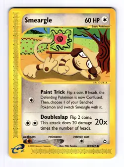 Smeargle Aquapolis #109 (2003) Common LP Pokemon - Image 1
