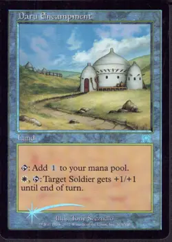 Daru Encampment FOIL - Onslaught - Magic MTG - LP - Image 1