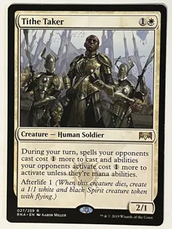 Tithe Taker Ravnica Allegiance Non-Foil Regular MTG MP - Image 1