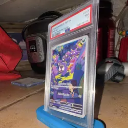 Pokemon PSA Gastly 177/162 Illustration Rare Holo SV05 Temporal Forces 2024 - Image 4