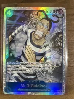 Mr.3(Galdino) (OP16-056) SR | One Piece: The Time of Battle | NM Foil - Image 1
