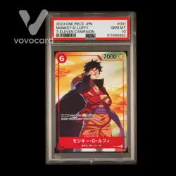 PSA 10 Monkey D Luffy P-001 (Promo) ONE PIECE Card Game Japanese - Image 1