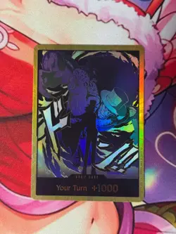 One Piece TCG Don!! Card (Gold) (Rob Lucci) Premium Booster THE BEST Vol.2! - Image 1