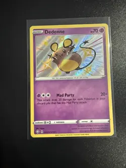 DEDENNE SV051/SV122 SHINY RARE SHINING FATES SHINY VAULT POKEMON NM/M - Image 1