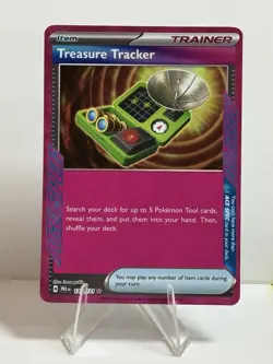 Pokemon TCG - Treasure Tracker 131/131 - Prismatic Evolutions - ACE Spec Holo - Image 1