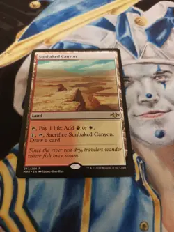 Sunbaked Canyon MTG Modern Horizons Rare Land NM-M Pack Fresh x1 - Image 2