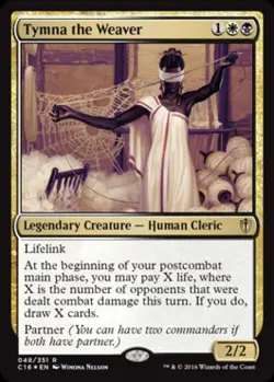 MTG English Tymna the Weaver NM Foil Commander 2016 Edition - Image 1