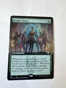 Family's Favor (Extended Art) R Commander: Streets of New Capenna 159 NM - Image 1