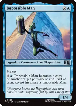 Impossible Man #625 (NM) Commander: Marvel Super Heroes (MSC) MTG - Image 1