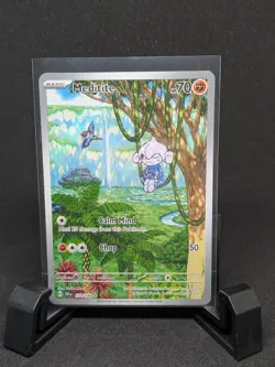 Meditite 153/142 Illustration Rare - Pokemon Stellar Crown SCR - Near Mint/Mint - Image 1
