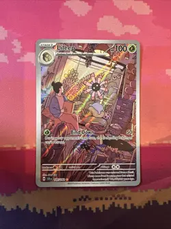 Pokemon Card Lileep 145/142 Illustration Rare Stellar Crown Near Mint - Image 1