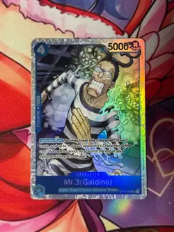 One Piece TCG Mr. 3(Galdino) OP16-056 SR (LP) - Image 1